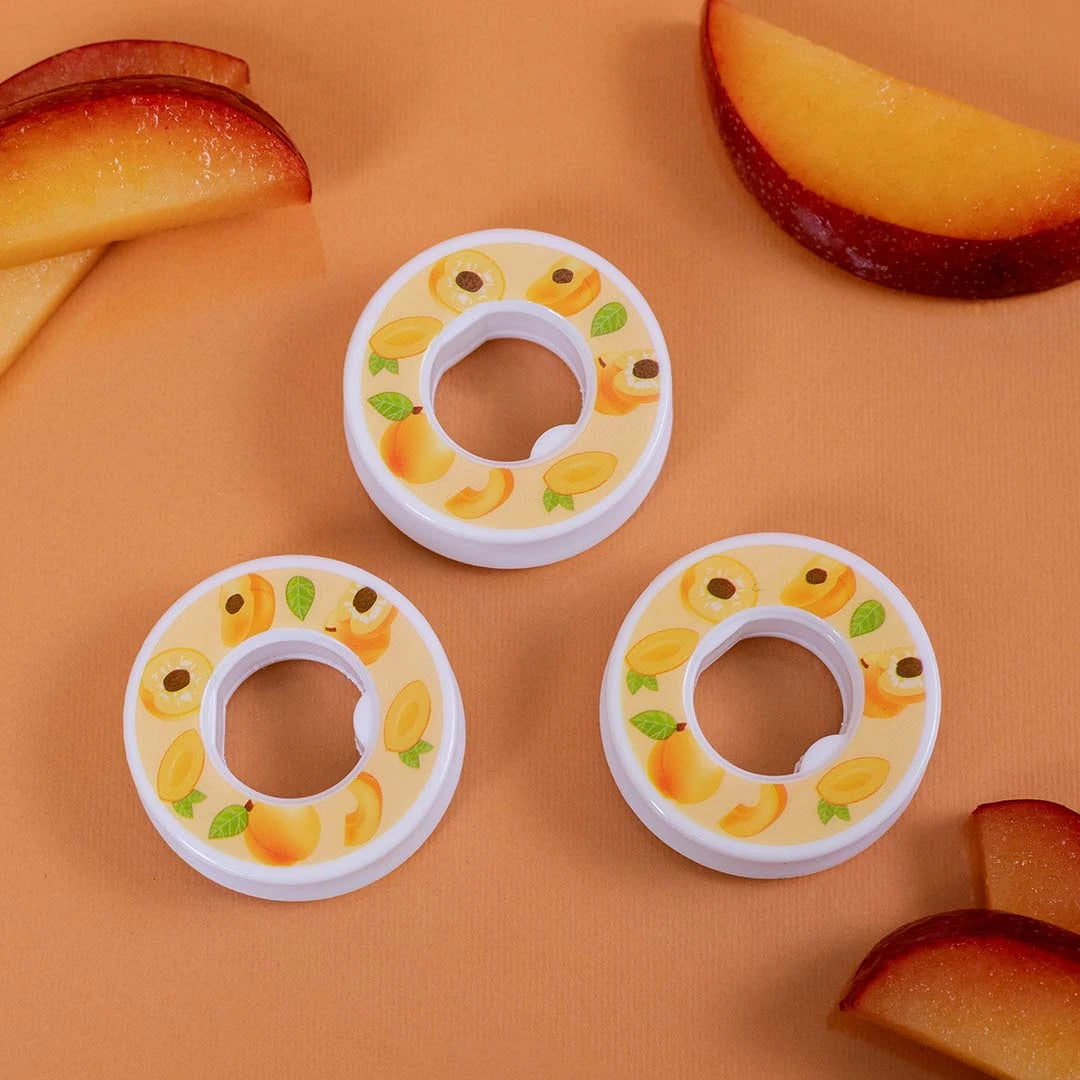 3 Peach Flavor Pods