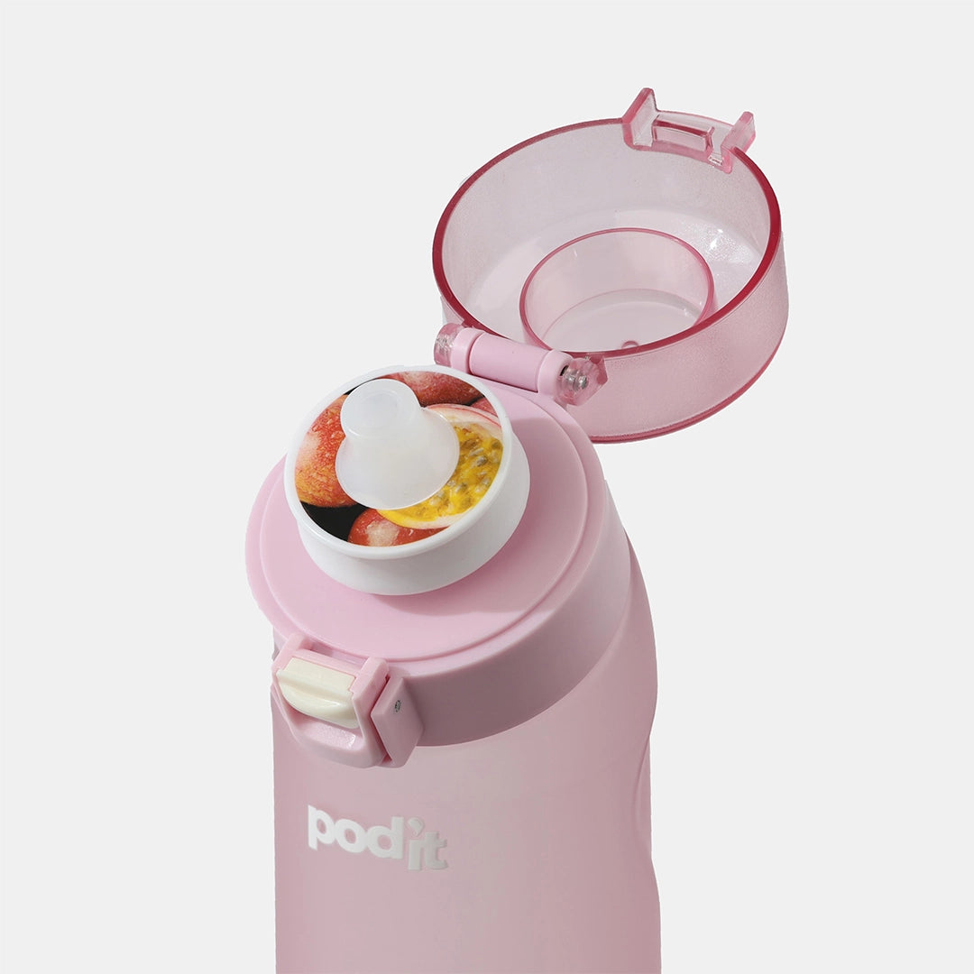 Podit_plastic_pink_flavored_water_bottle_close_up